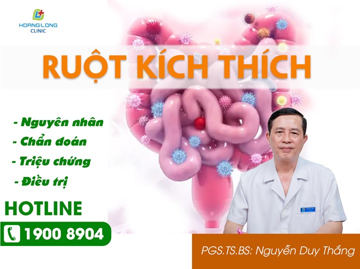 Chia sẻ về hội chứng ruột kích thích cùng PGS.TS.BS Nguyễn Duy Thắng.