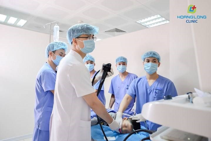 Cận cảnh trung tâm nội soi hiện đại của PKĐK Hoàng Long