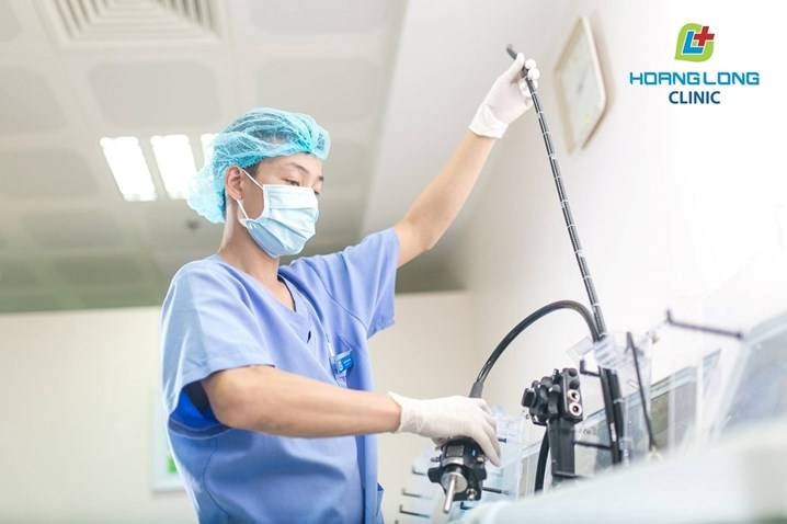 Cận cảnh trung tâm nội soi hiện đại của PKĐK Hoàng Long