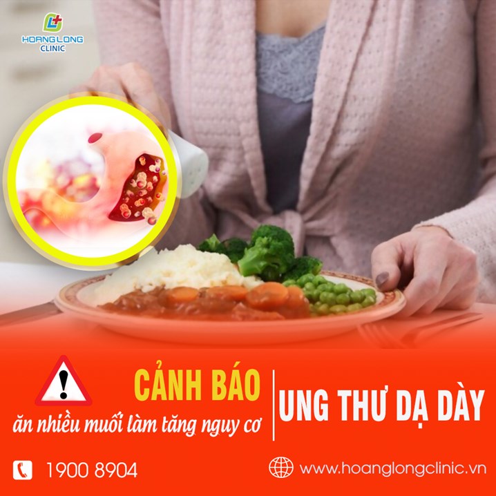 Cảnh báo nguy cơ bị ung thư dạ dày do ăn nhiều muối