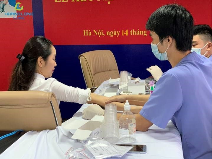 Lấy máu ngay tại trụ sở Ngân hàng TMCP BIDV Chi nhánh Hai Bà Trưng