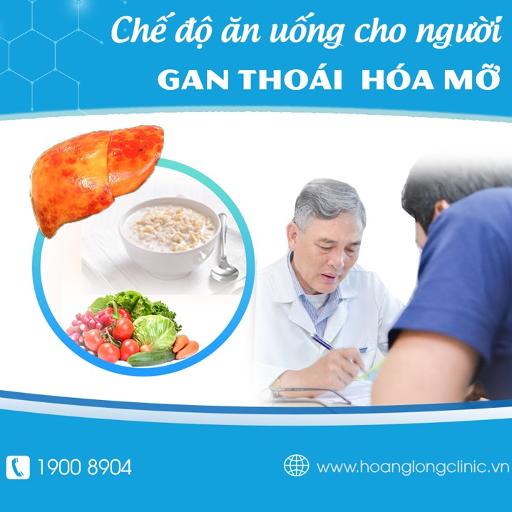 Chế độ dinh dưỡng cho người gan nhiễm mỡ