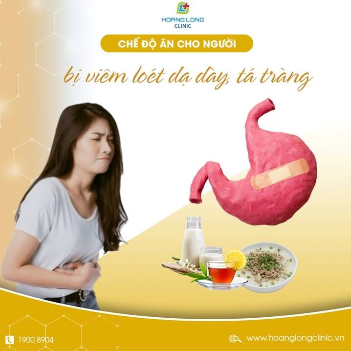 Chế độ ăn cho người viêm loét dạ dày, tá tràng