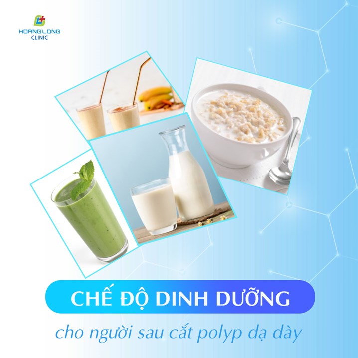 Chế độ dinh dưỡng cho người sau cắt polyp dạ dày