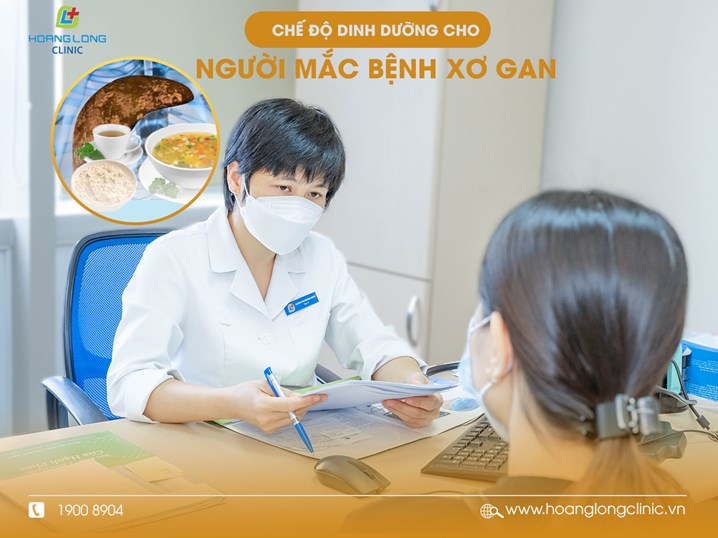 Bác sỹ tư vấn chế độ dinh dưỡng cho người xơ gan