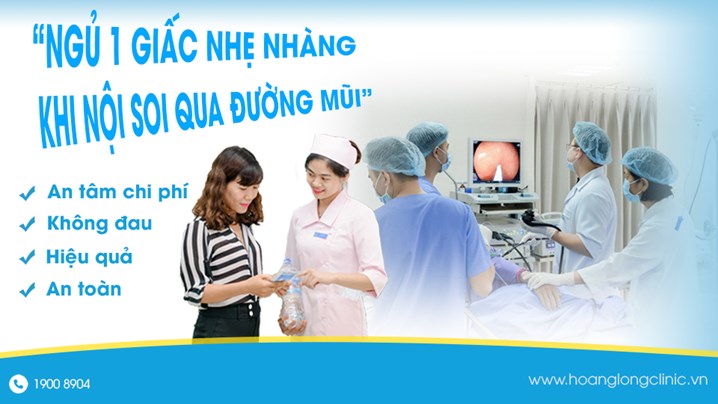 An tâm chi phí nội soi qua đường mũi không đau, hiệu quả, an toàn