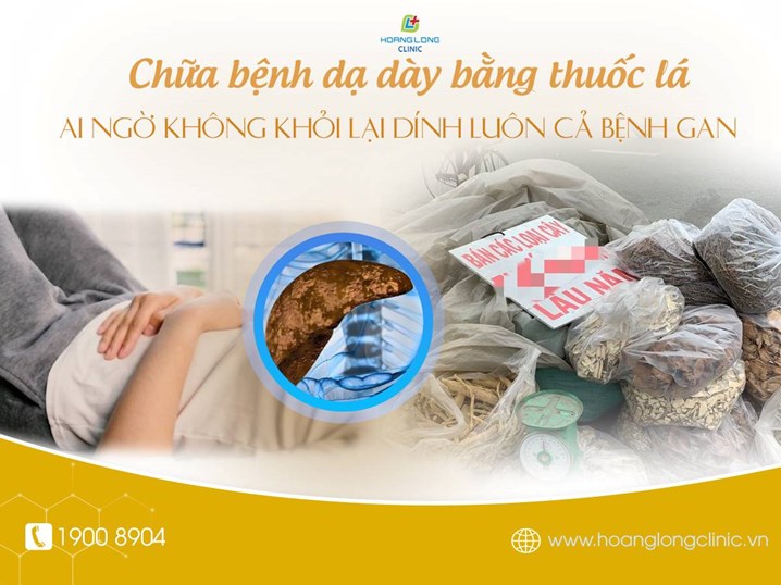 Chữa bệnh dạ dày bằng thuốc lá ai ngờ không khỏi lại dính luôn cả bệnh gan