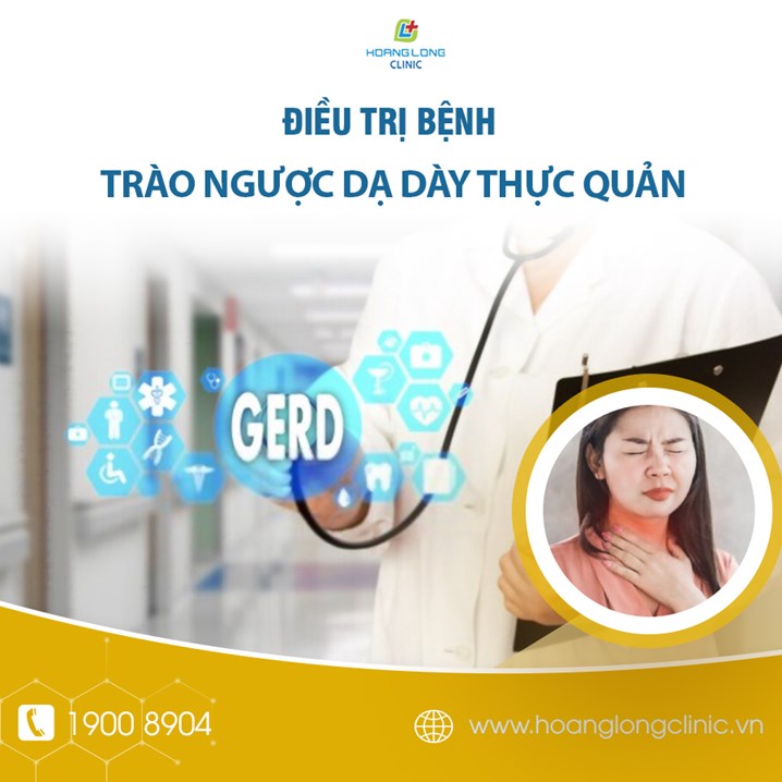 Điều trị bệnh trào ngược dạ dày thực quản