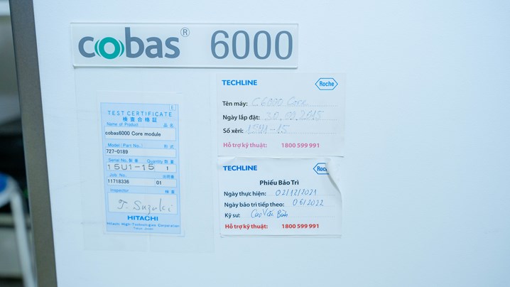 Hệ thống máy Cobas 6000
