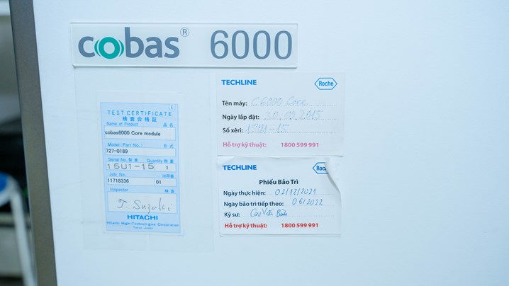 Hệ thống máy Cobas 6000
