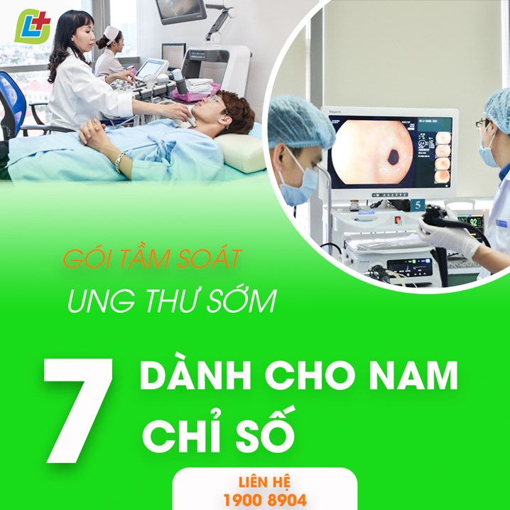 Gói Tầm soát ung thư sớm 7 chỉ số dành cho Nam giới
