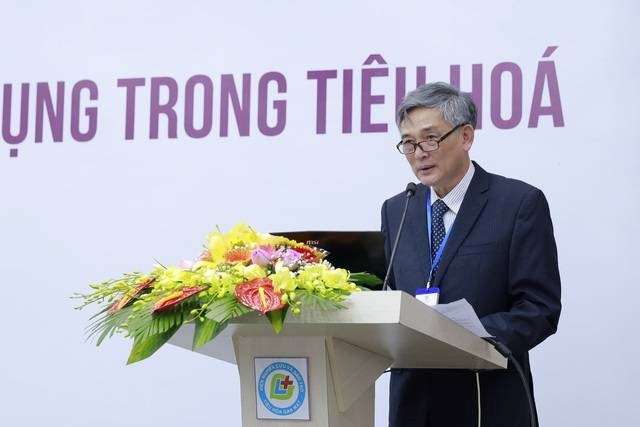 GS.TS Đào Văn Long chia sẻ tại hội nghị