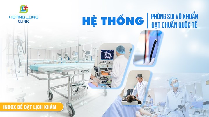 Hệ thông trang hiết bị máy móc công nghệ hiện đại tại PKĐK Hoàng Long