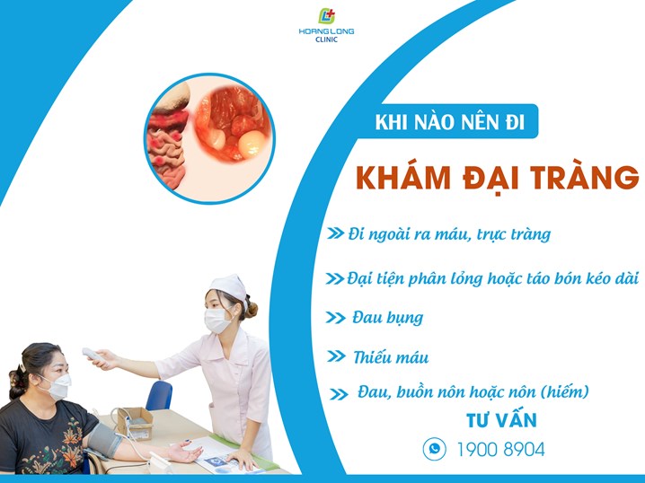 Khi có những dấu hiệu trên các bạn nên đi khám đại tràng