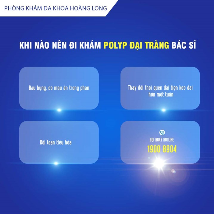 Khi nào nên đi khám polyp đại tràng?