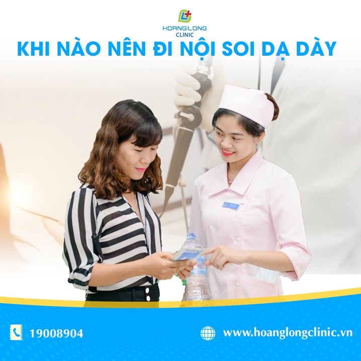 Khi nào nên đi nội soi dạ dày?