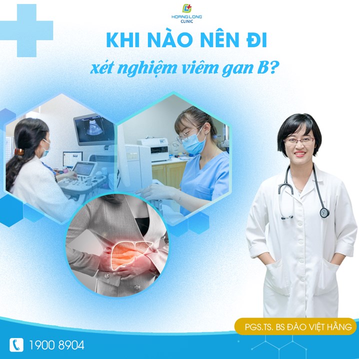 Khi nào nên đi xét nghiệm viêm gan B?