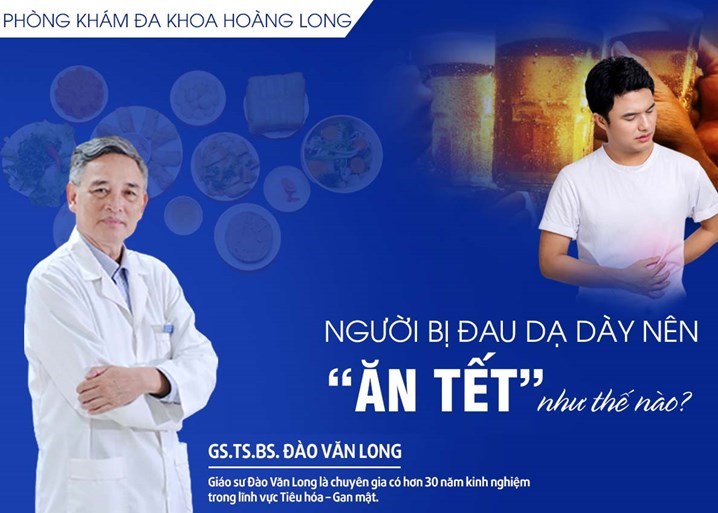 GS.TS Đào Văn Long chuyên gia trong lĩnh vực tiêu hóa gan mật có tới hơn 30 năm kinh nghiệm trong ngành