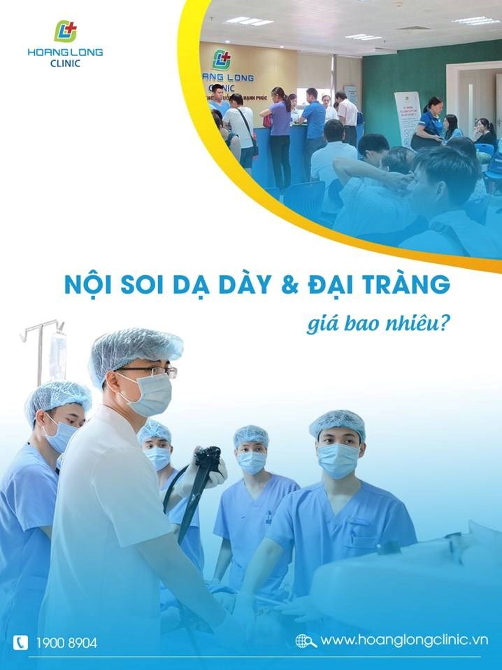 Nội soi dạ dày và đại tràng giá bao nhiêu?