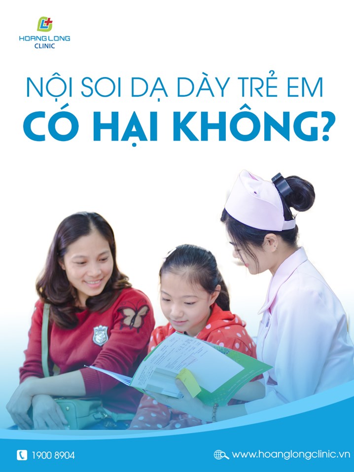 Nội soi dạ dày trẻ em có hại không?