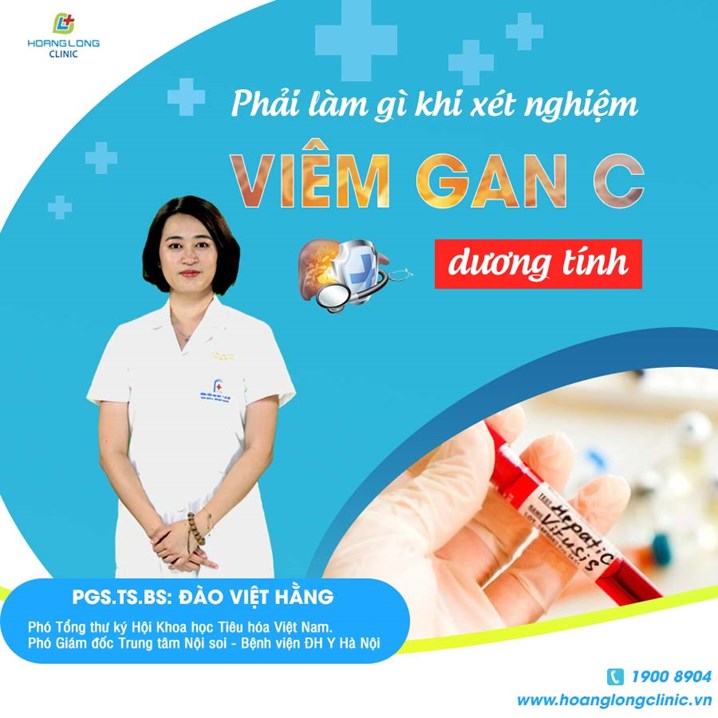 Phải làm gì khi xét nghiệm thấy viêm gan C dương tính?