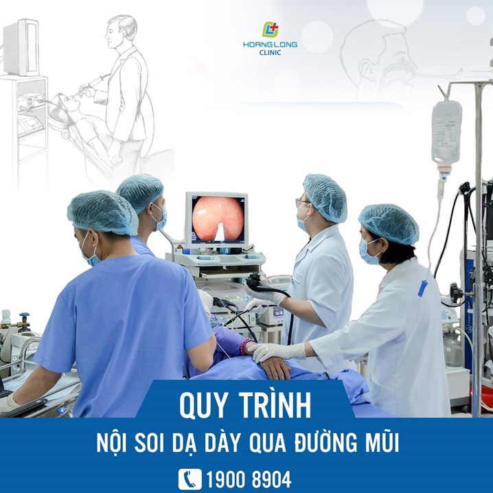 Quy trình nội soi dạ dày qua đường mũi