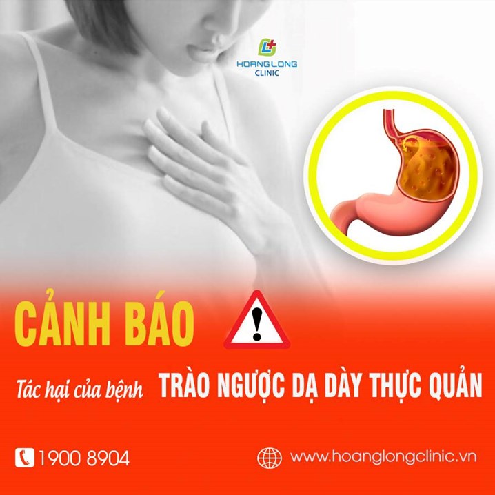 Cảnh báo tác hại của bệnh trào ngược dạ dày thực quản