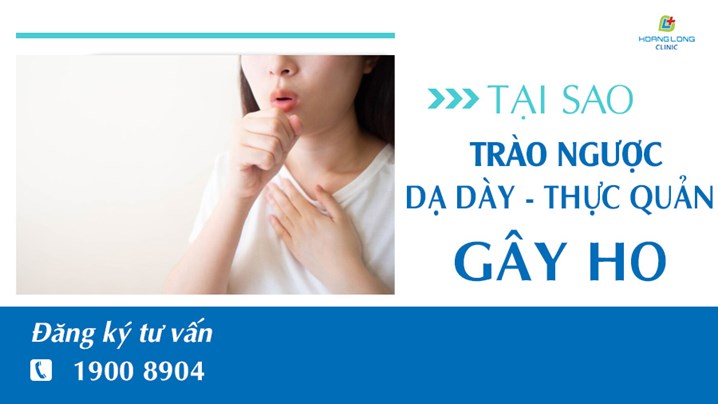 Trào ngược dạ dày thực quản gây ho nhiều