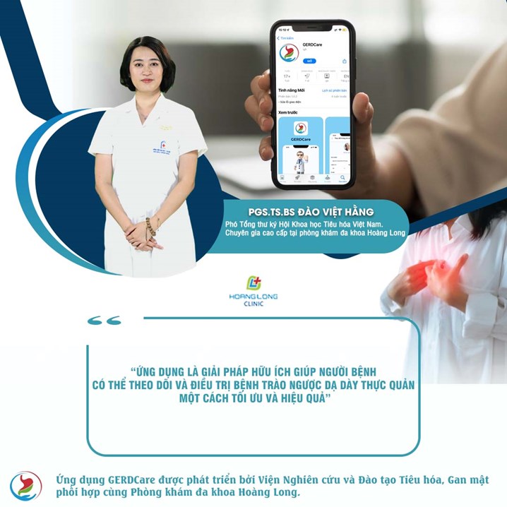 PGS.TS.BS. Đào Việt Hằng chia sẻ về triển vọng về app GERDCare