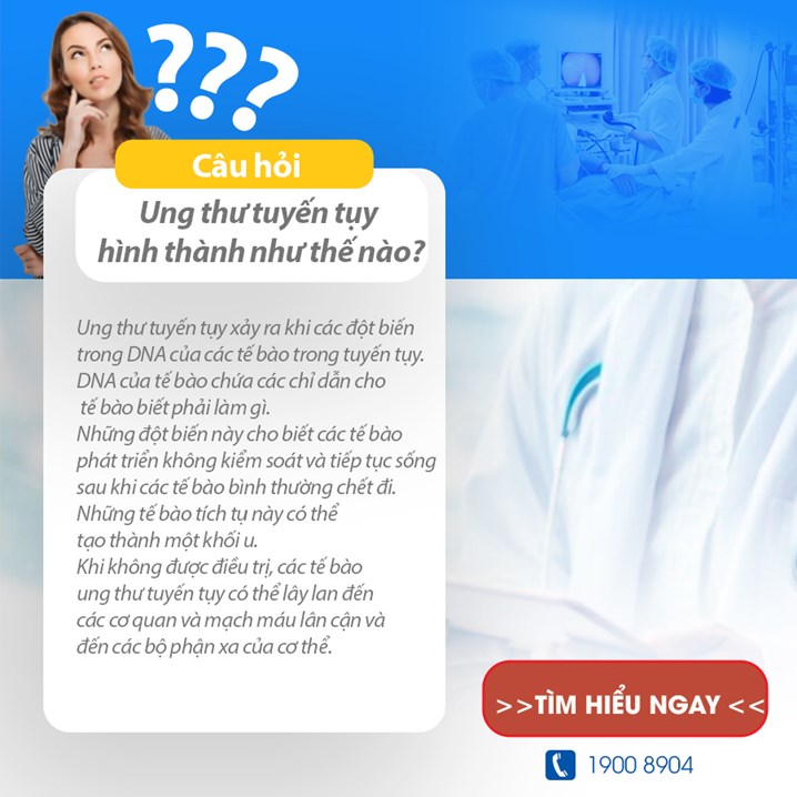 Ung thư tuyến tụy hình thành như thế nào?