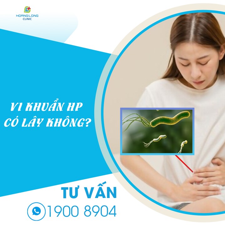 Vi khuẩn HP có lây không?