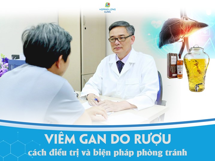 Viêm gan do rượu cách điều trị và phòng tránh