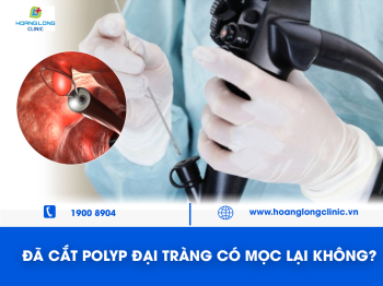 Đã cắt polyp đại tràng có mọc lại không?