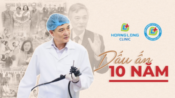 10 năm thành lập phòng khám đa khoa Hoàng Long - 5 năm thành lập viện Nghiên cứu & Đào tạo tiêu hóa, gan mật