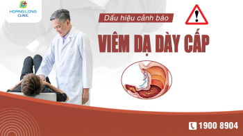 Dấu hiệu cảnh báo viêm dạ dày cấp