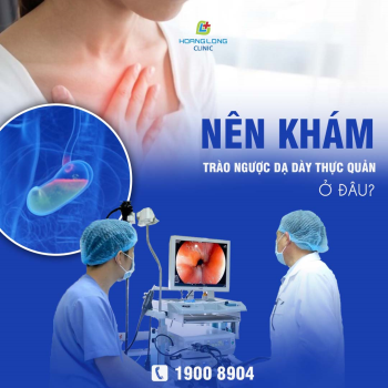 Trào ngược dạ dày thực quản - nên khám ở đâu?
