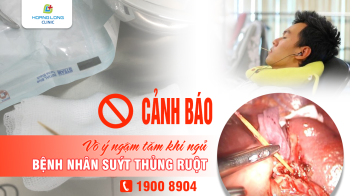 Vô ý ngậm tăm khi ngủ, một bệnh nhân suýt thủng ruột