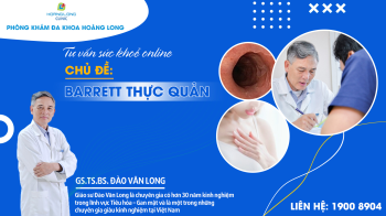 Tư vấn sức khoẻ online: Chủ đề về Barrett thực quản