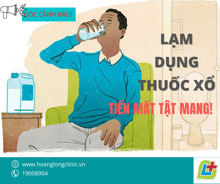 Lạm dụng thuốc xổ: cẩn thận kẻo tiền mất tật mang