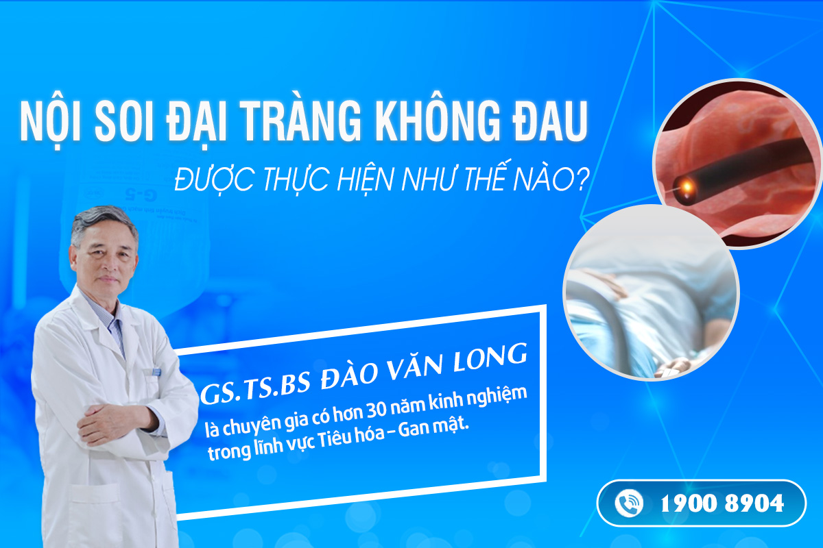 Nội soi đại tràng không đau được thực hiện như thế nào?