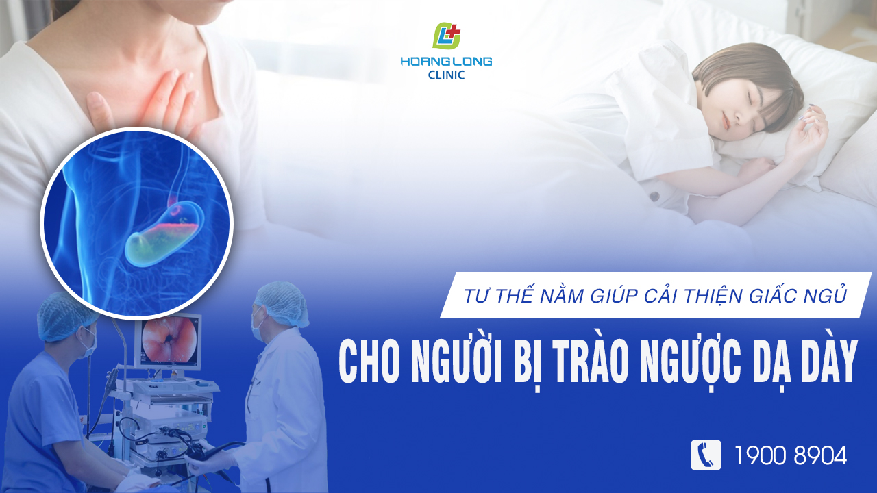 Tư thế nằm giúp cải thiện giấc ngủ cho người bị trào ngược dạ dày